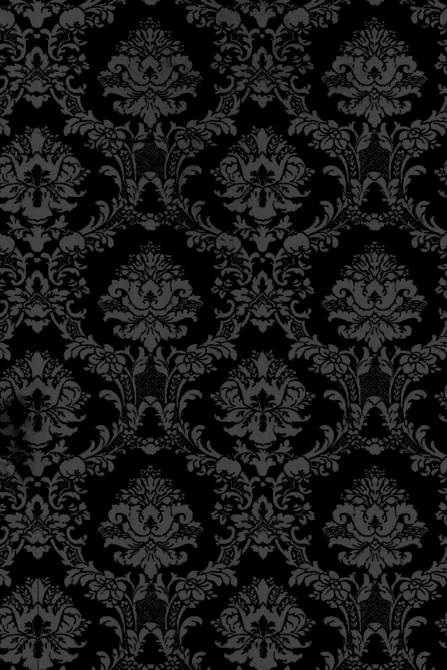 Black Grey Trellis Pattern iPhone Wallpaper