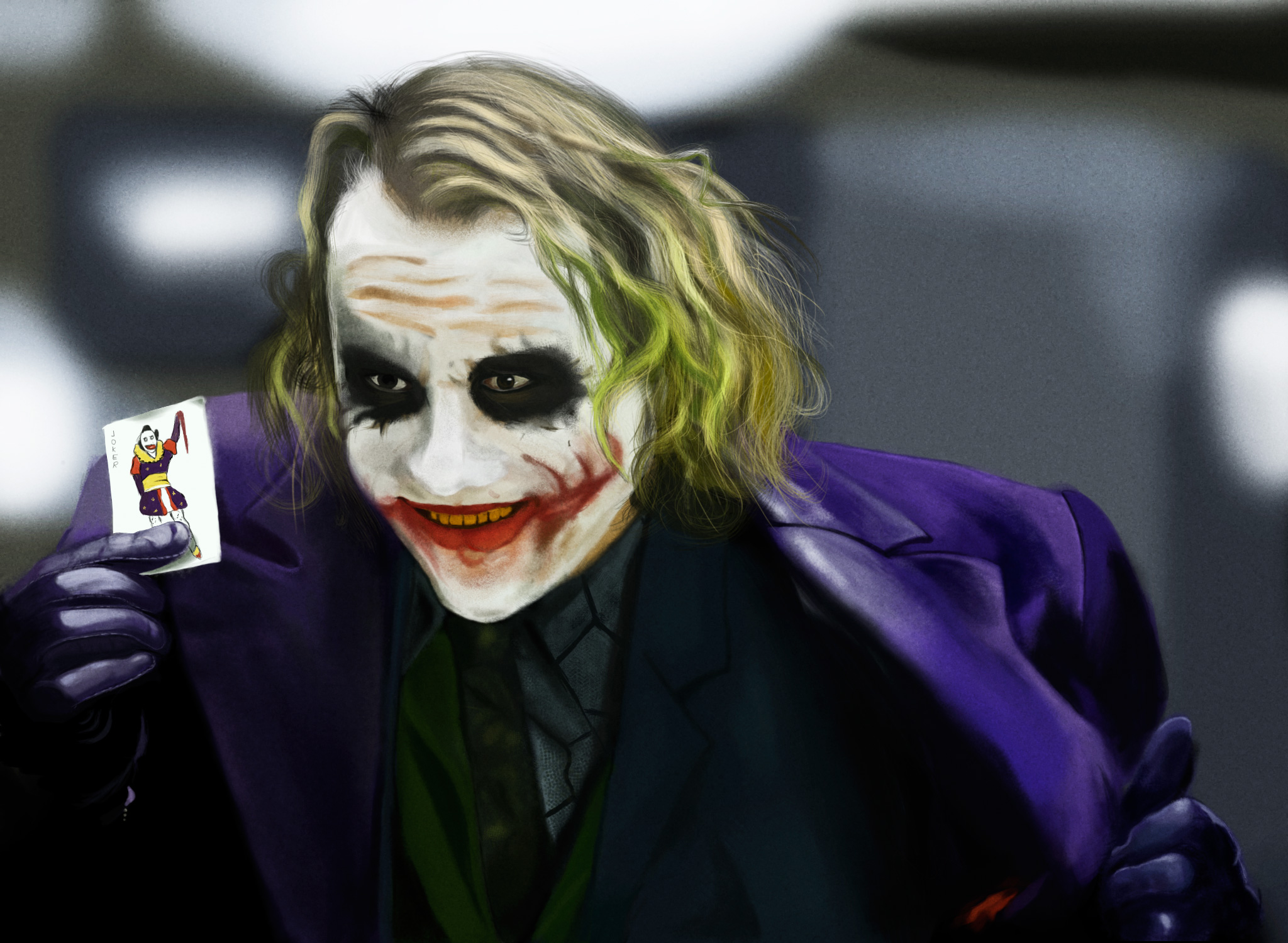 Heath Ledger Joker Desktop Wallpaper Weddingdressin