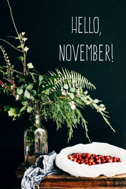 November iPhone Wallpaper