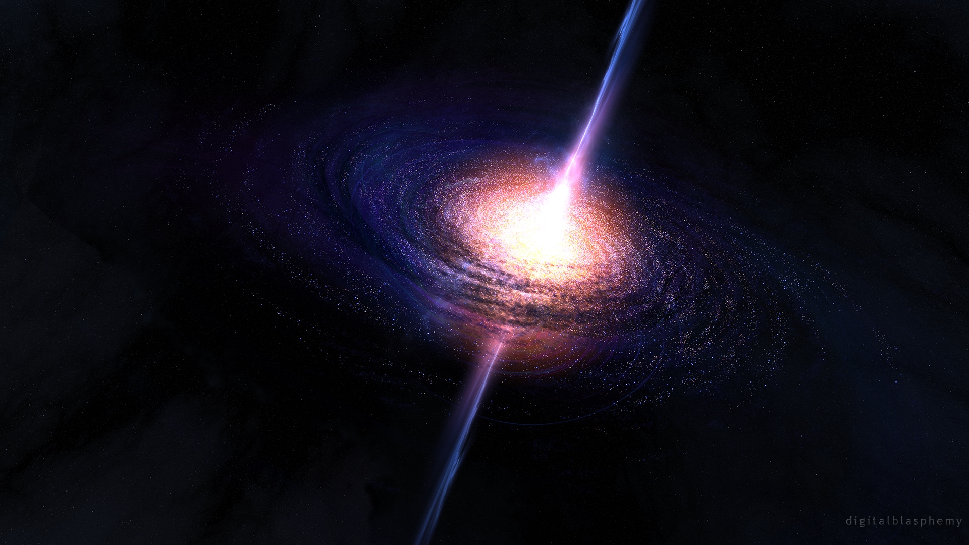 Supermassive Black Hole Wallpaper HD