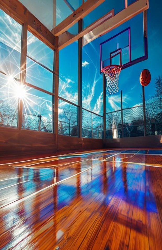 Basketball Court Wallpaper Hd