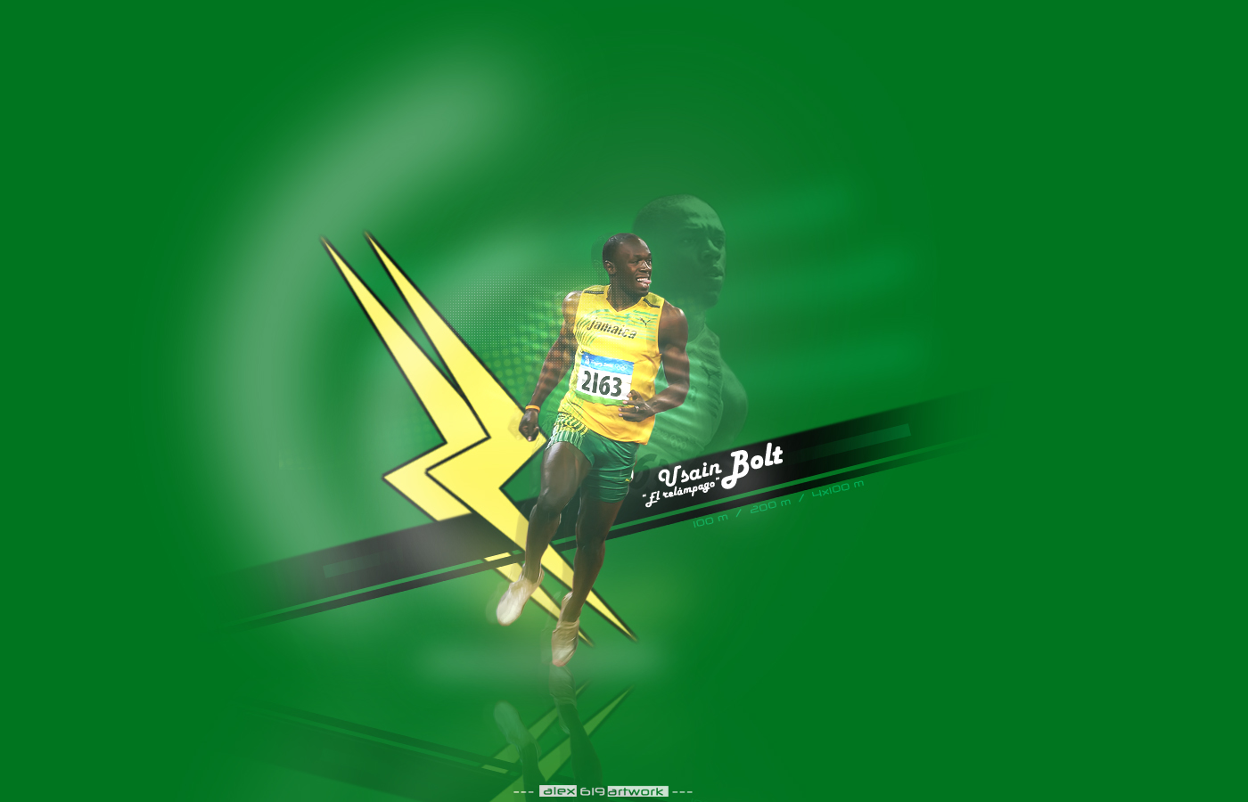 Usain Bolt By Alex619 X