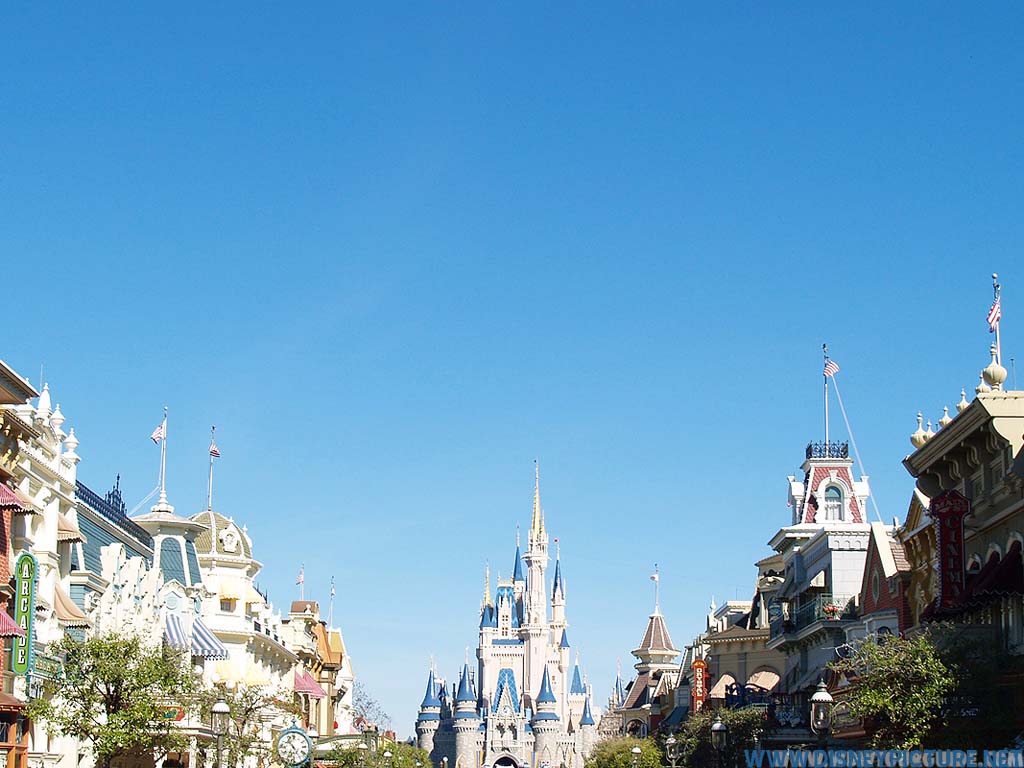 Cinderella Castle Desktop Photo Wallpaper