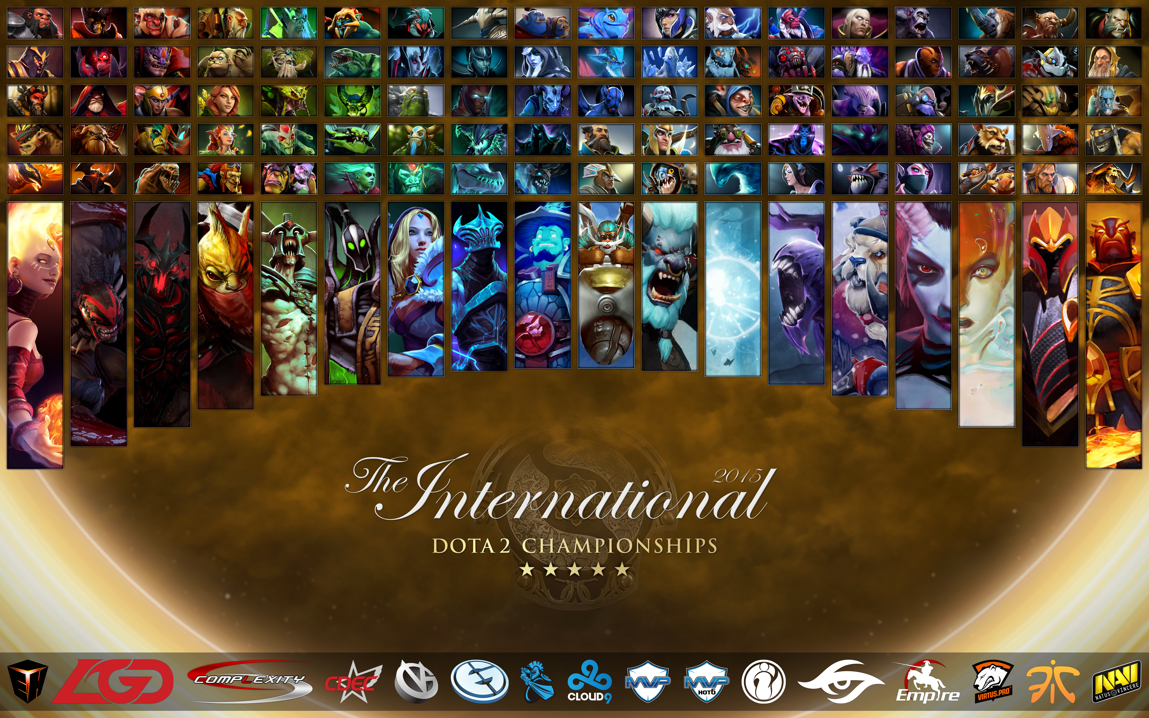 Heroes Of The International All Wallpaper Ti5 Edition