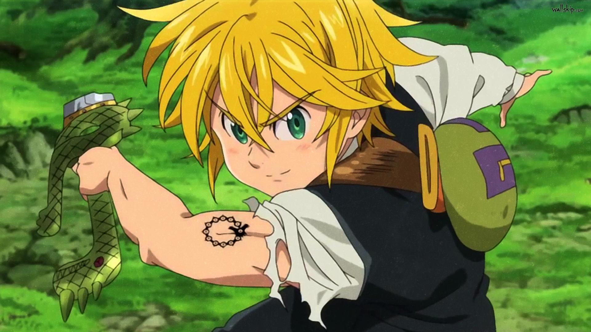 Meliodas Art The Seven Deadly Sins Resolution, Anime, , and Background,  Meliodas Demon King Anime, HD phone wallpaper