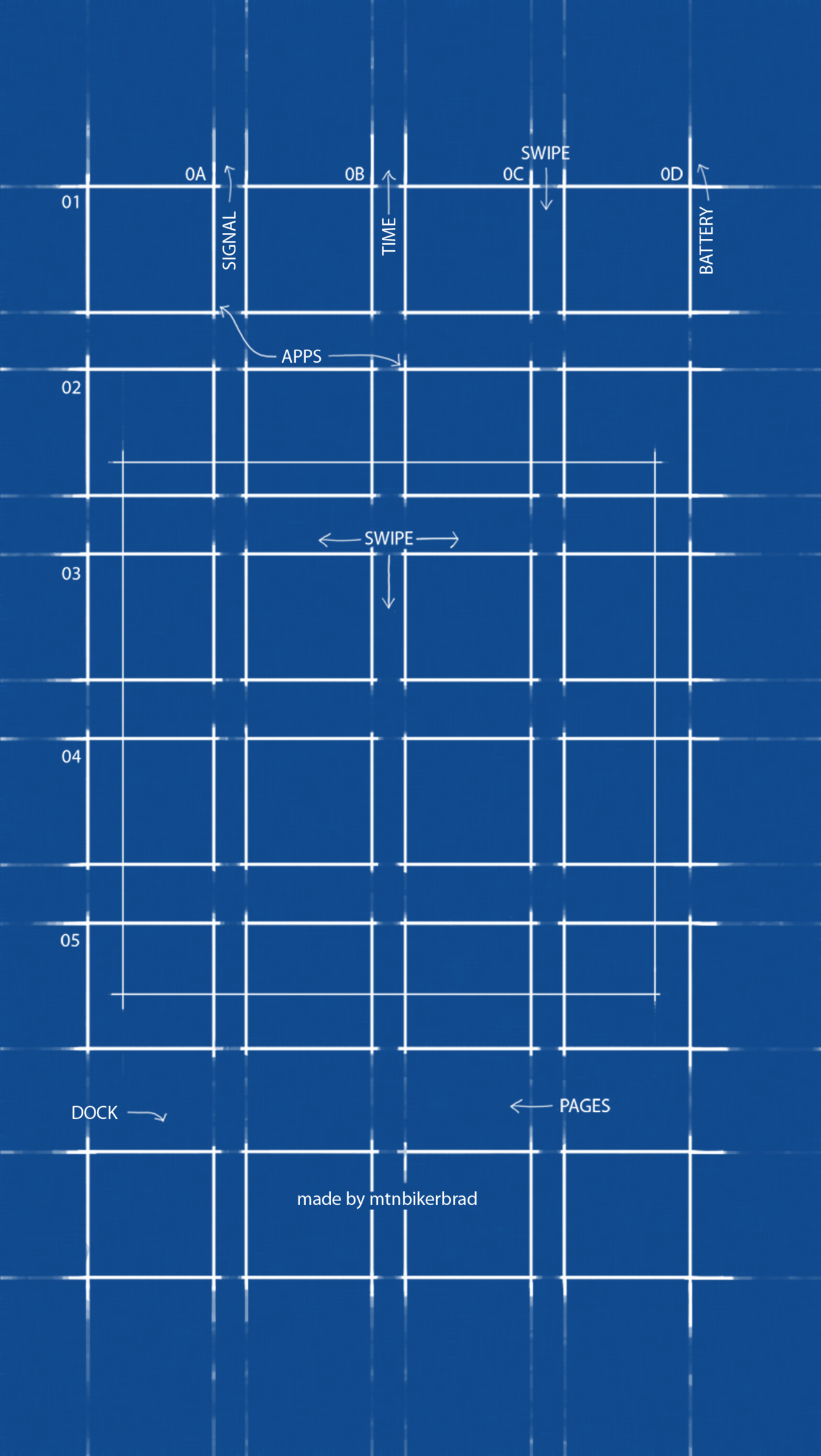 Official Blueprint Wallpaper For Ios Parallax By Mtnbikerbrad On