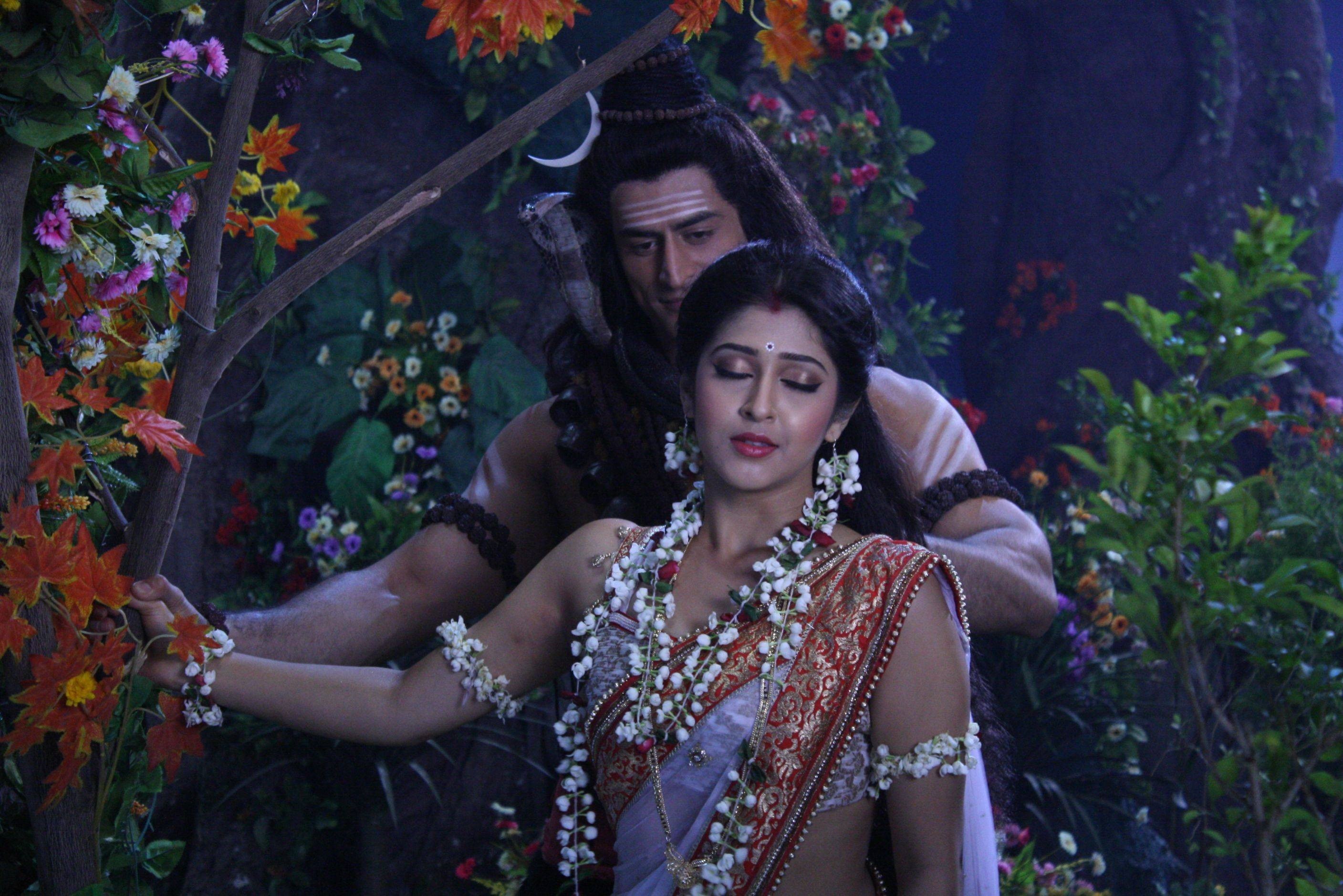 Lord Shiva And Parvati In Devon Ke Dev Mahadev Hindi Tv Serial