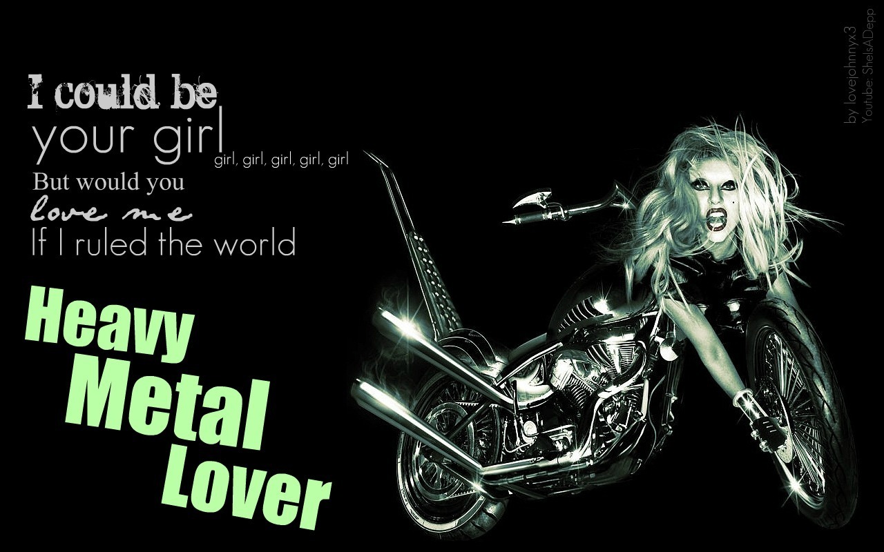 Born This Way Wallpaper Heavy Metal Lover Lady Gaga