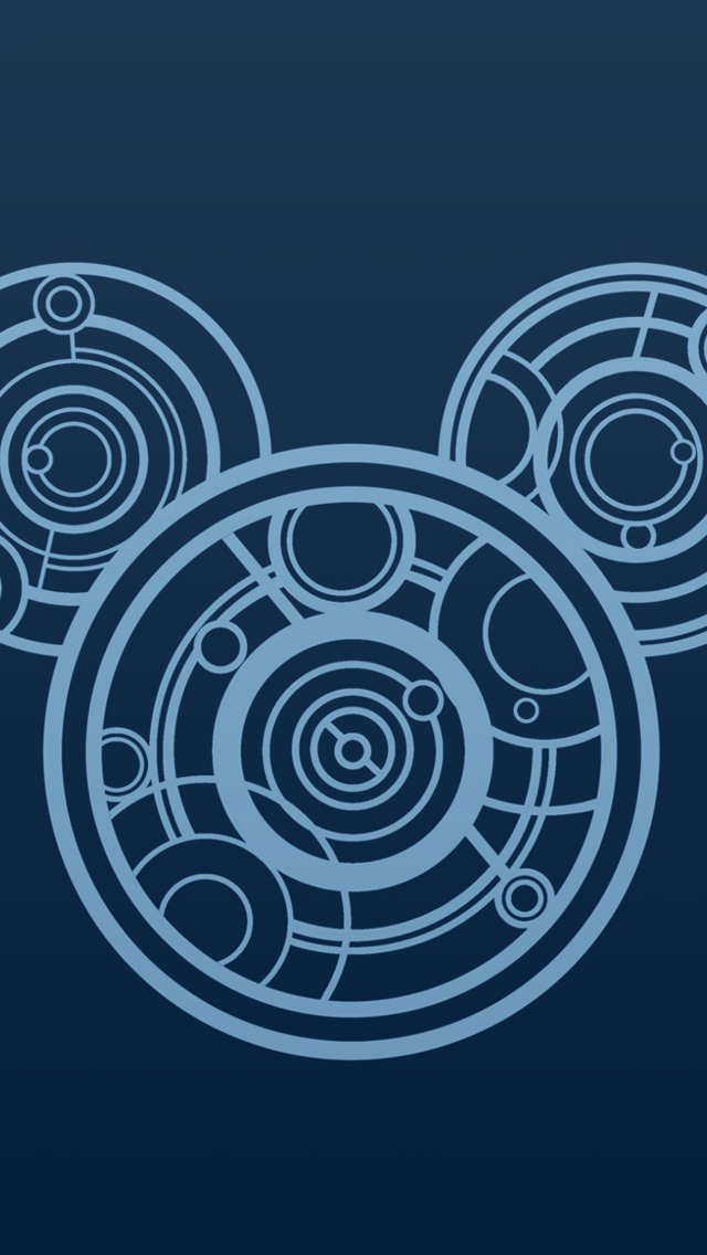 Mickey Mouse Vector iPhone Wallpaper