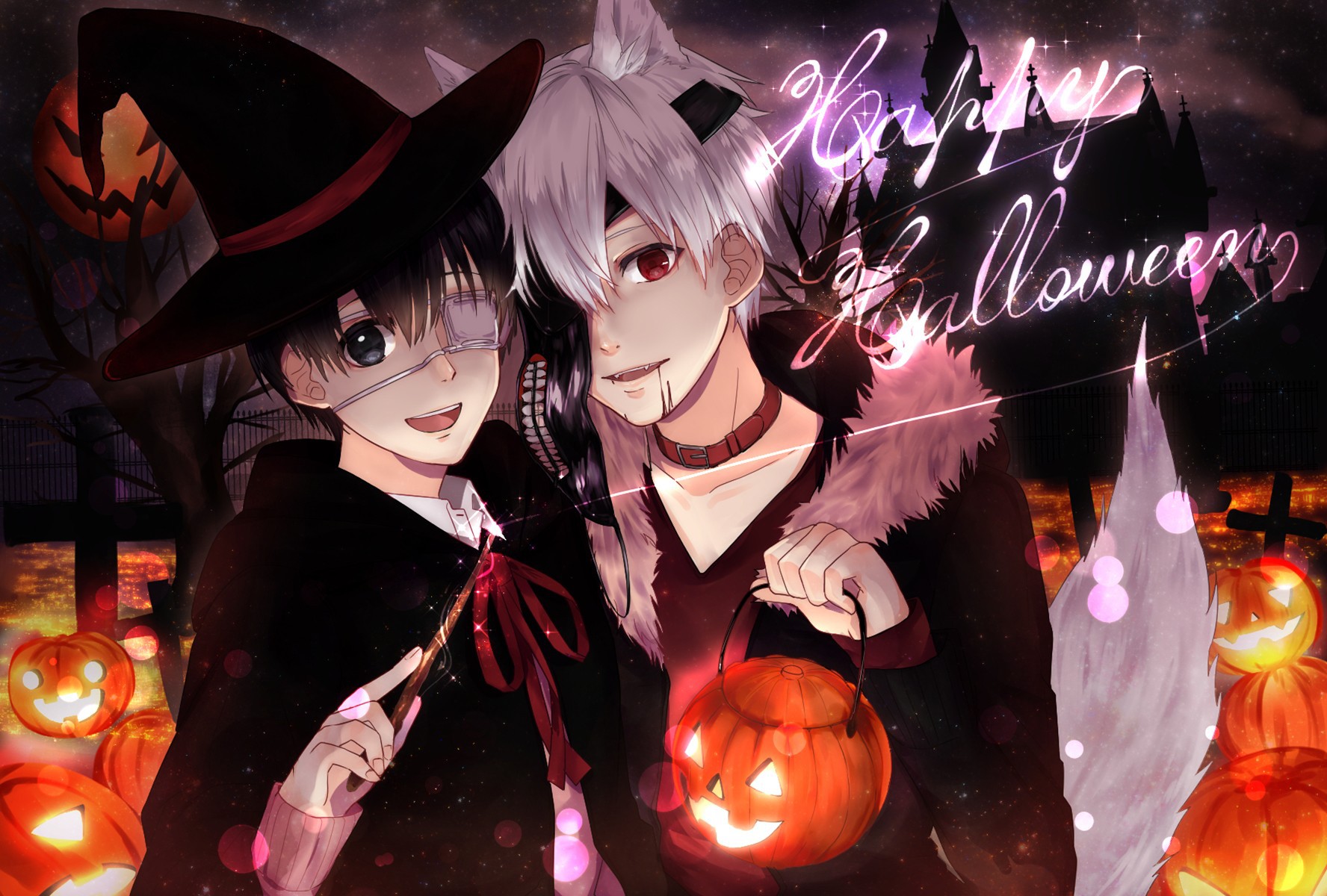 Halloween In The World Of Anime Tokyo Ghoul Wallpaper And