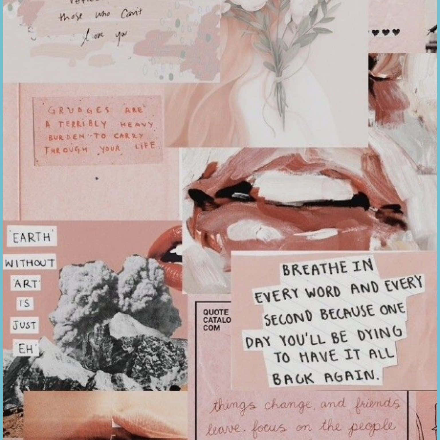 Girly Pink Aesthetic Wallpaper