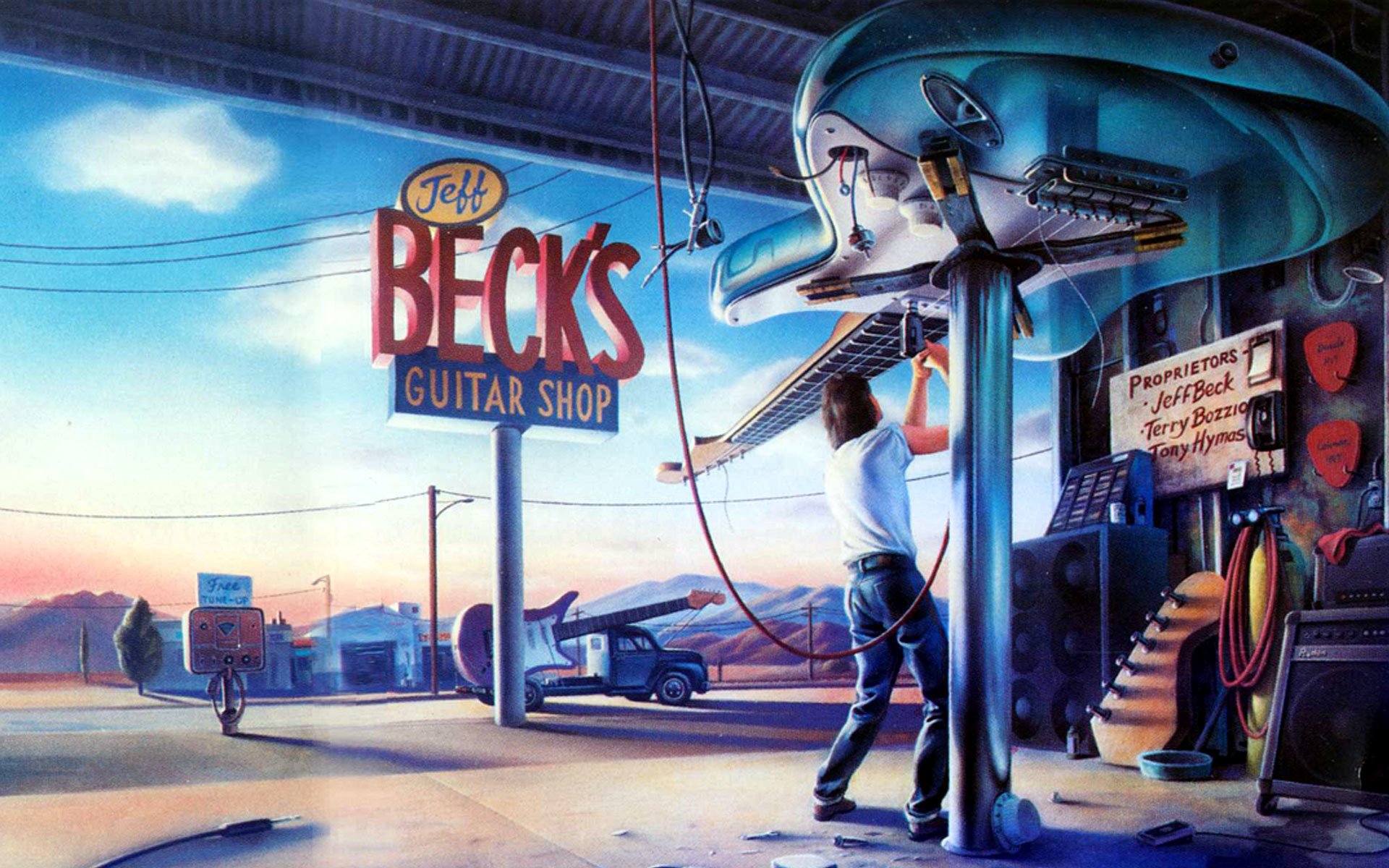 Jeff Beck HD Wallpaper Background Image