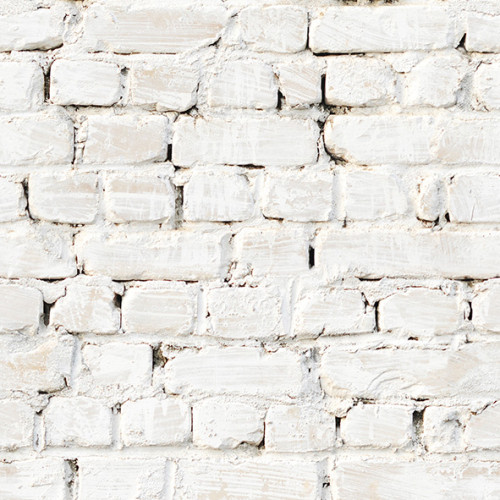 Whitewash Bricks Wallpaper Silk Interiors