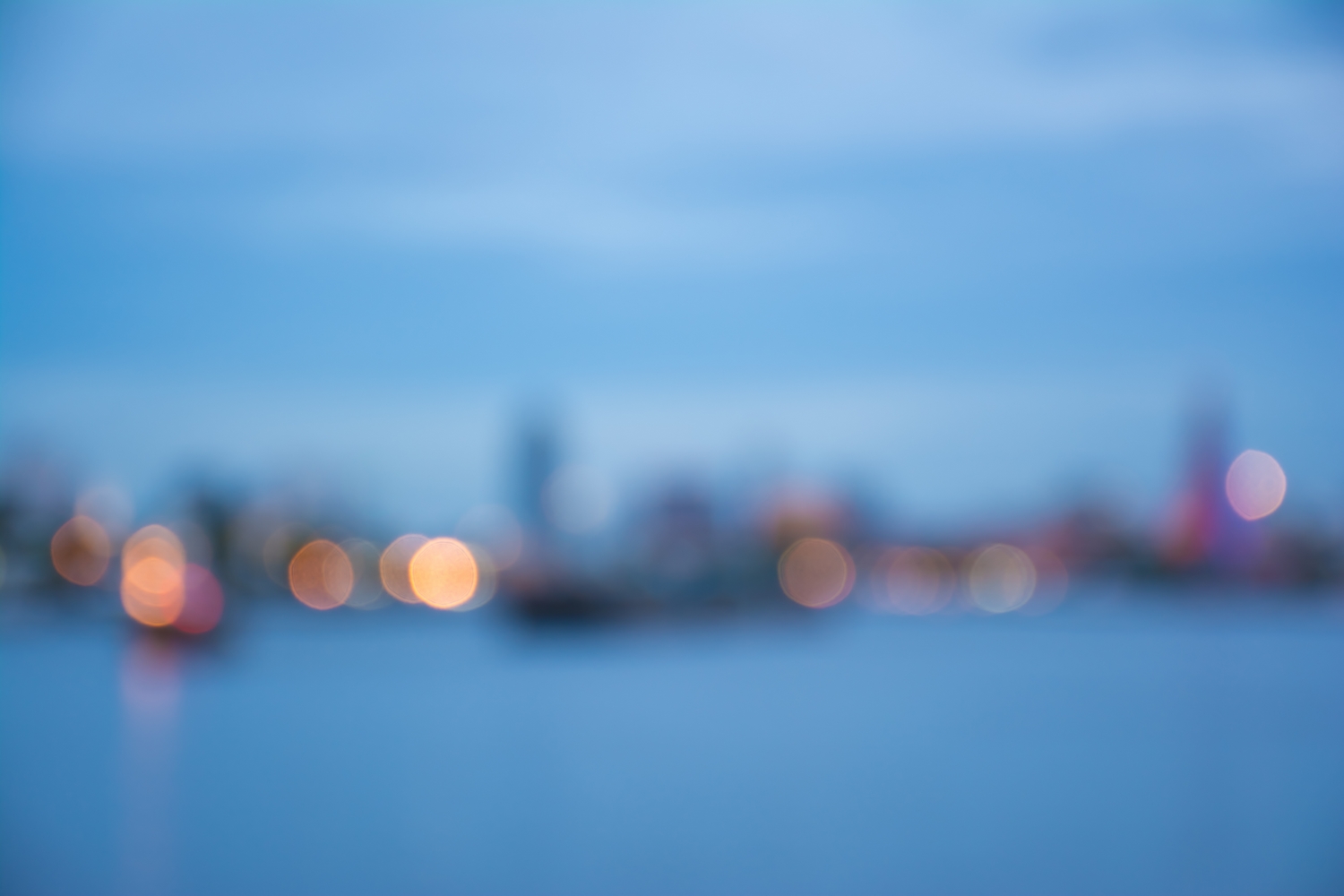 Abstract City Light Blur Bokeh Defocused Background Instapio