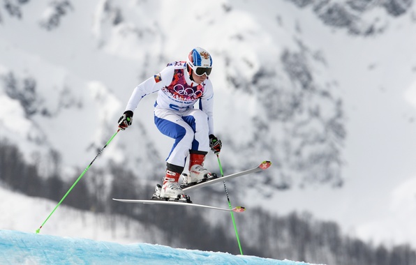 Wallpaper Ski Cross Egor Korotkov Sochi