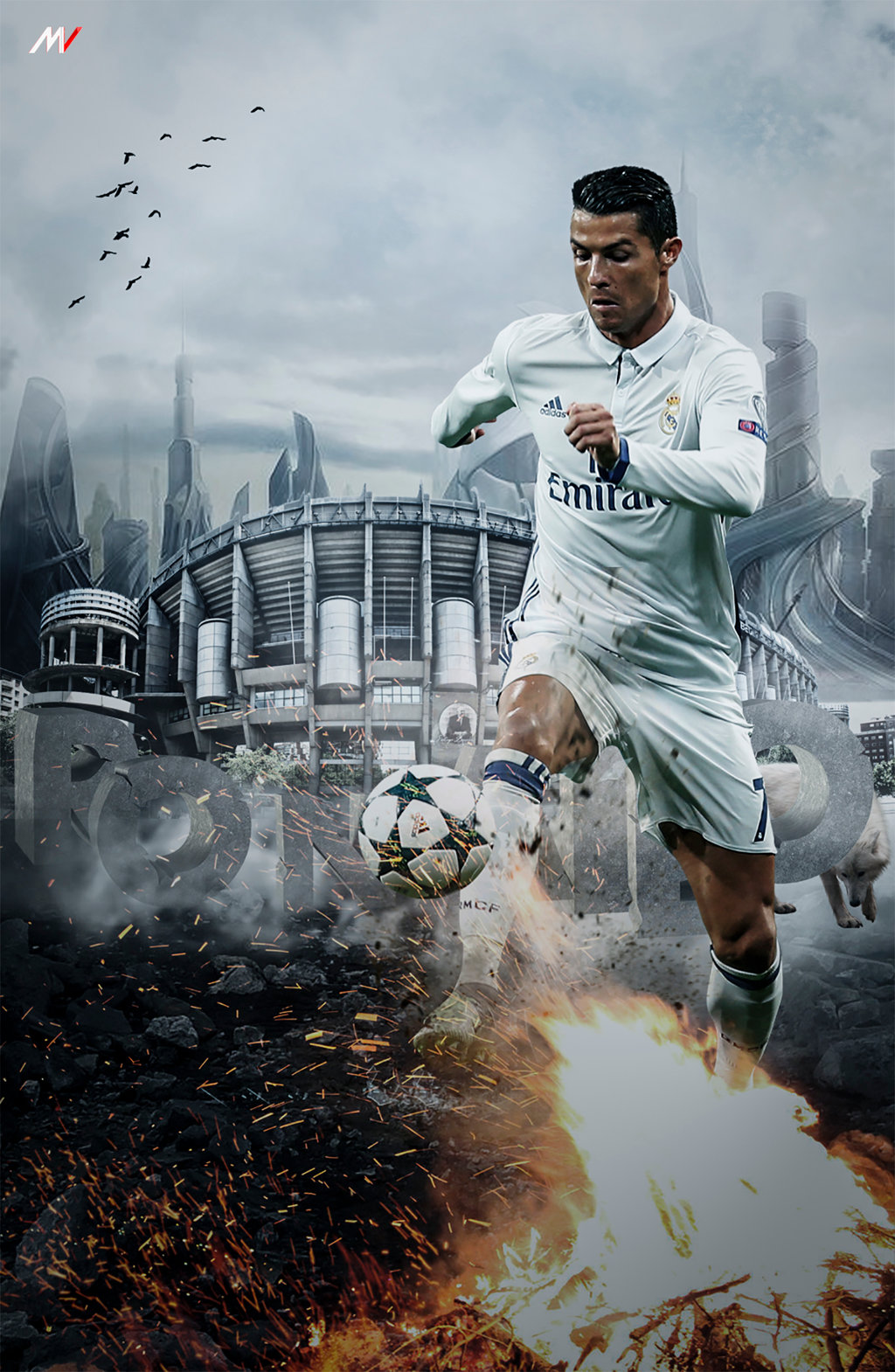 Cristiano Ronaldo Wallpaper By Shibilymv7