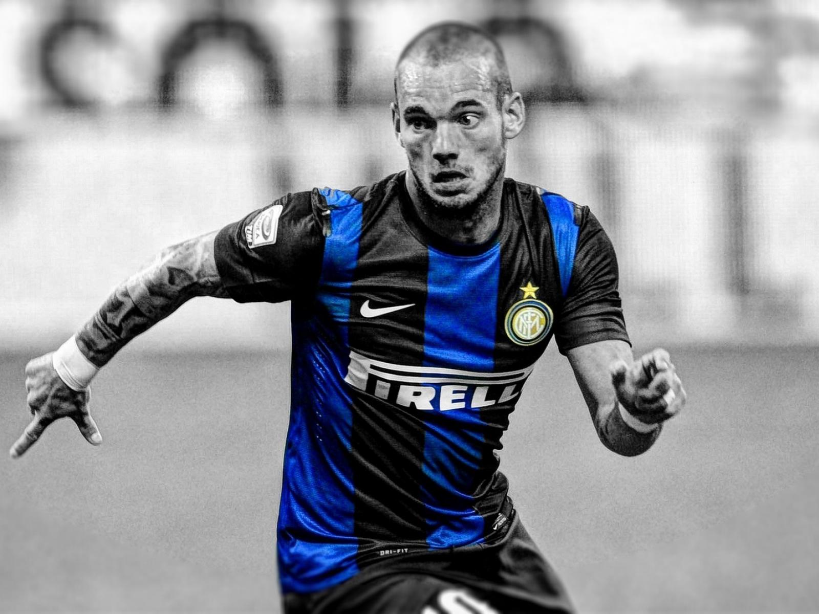 Photography Serie A Wesley Sneijder Inter Milan Wallpaper