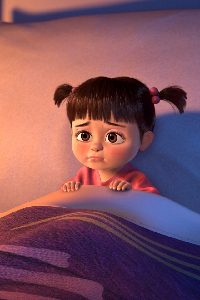 Boo From Monsters Inc Making A Wallpaper Picswallpaper