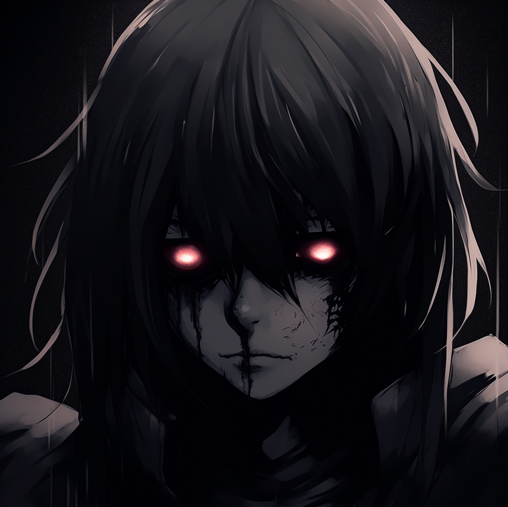 Gothic Anime Ghoul Scary Pfp Collection Hero