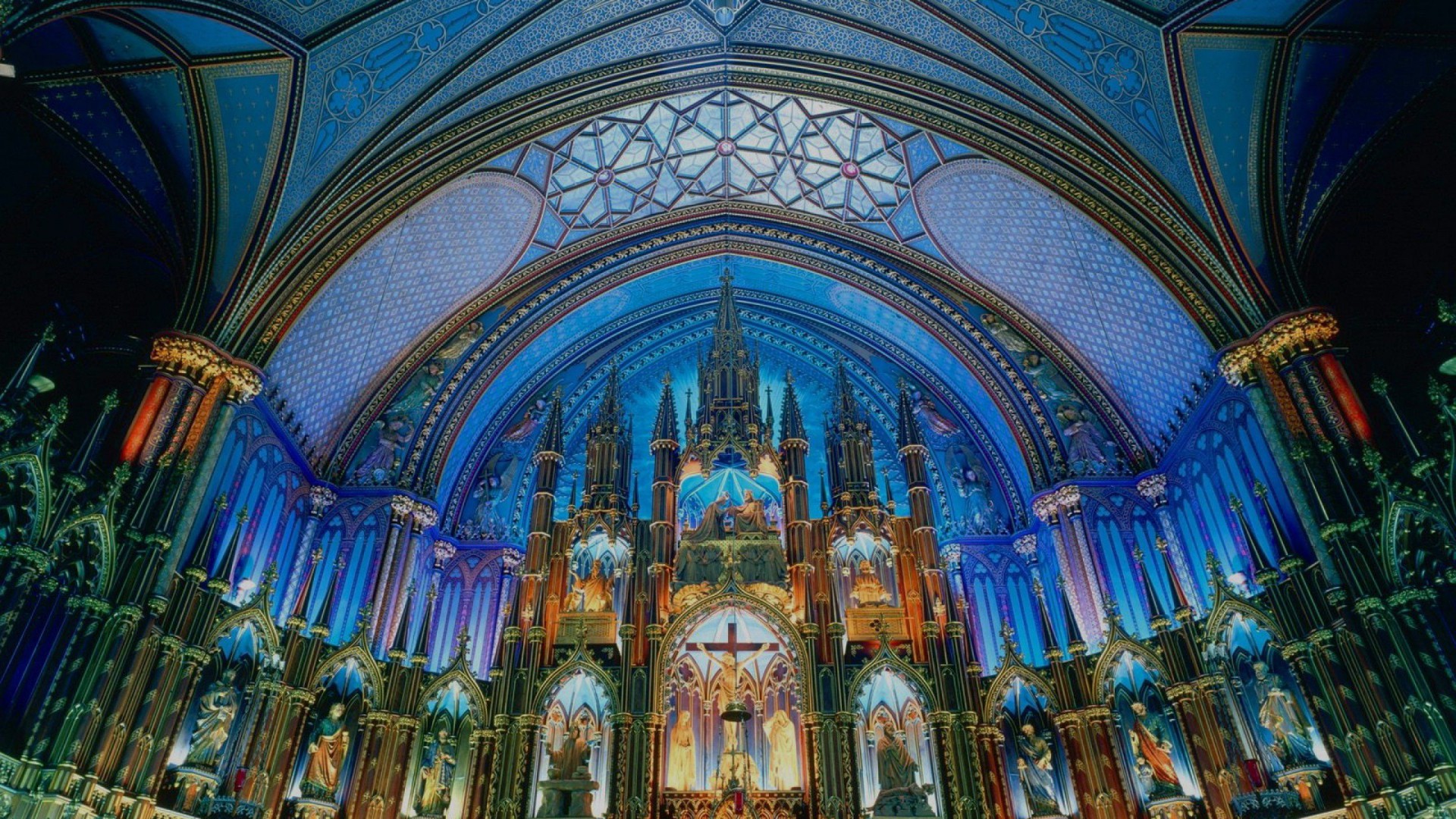 Notre Dame Basilica HD Wallpaper Desktop