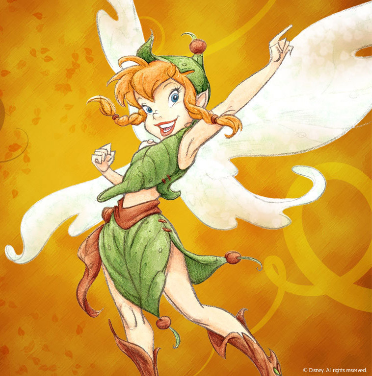 Disney Fairies Characters Beck Cartoon Wallpaper