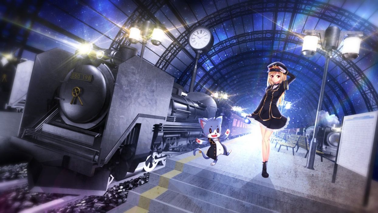 Aliasing Original Train Yoshimo Yoshiki Qaws Wallpaper