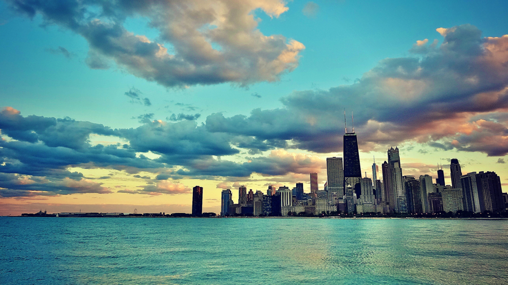 Chicago Skyline Screensaver