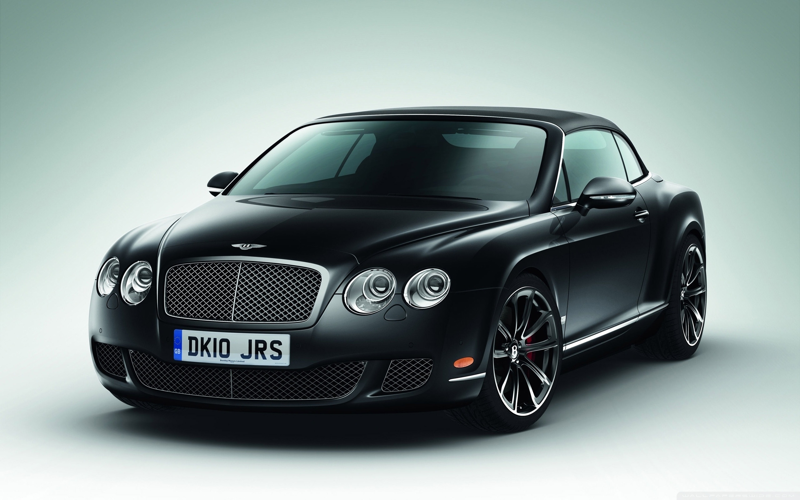Bentley Continental Gtc Black 4k HD Desktop Wallpaper For