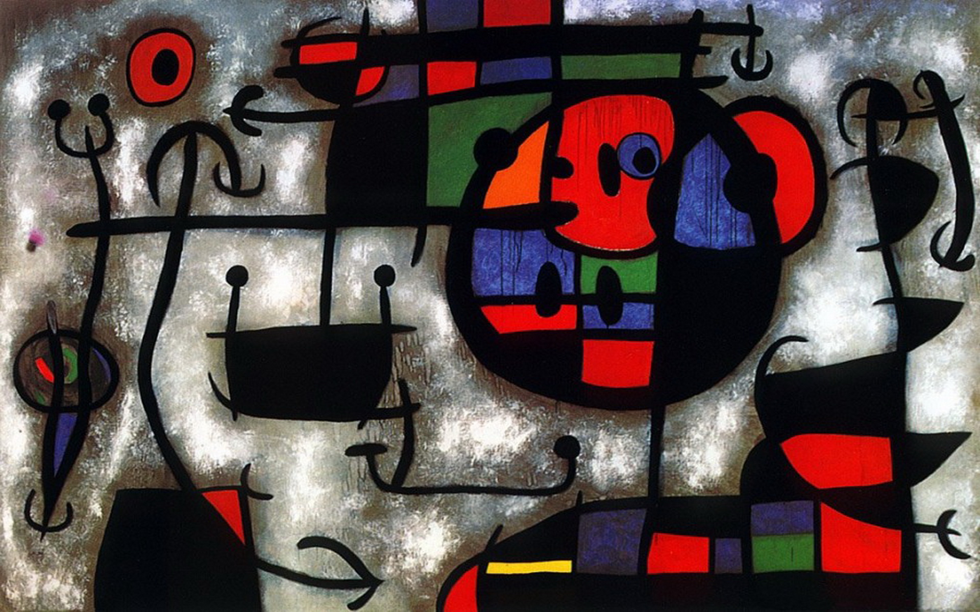 Joan Miro Wallpaper Art Painting HD