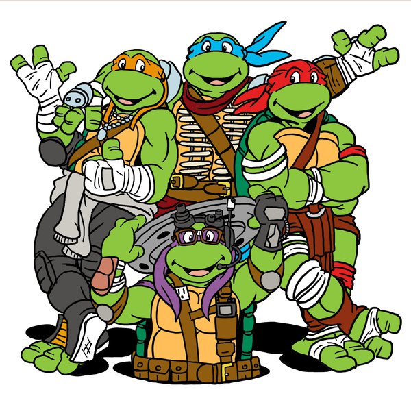 Classic Tmnt Bayified By Dltabor