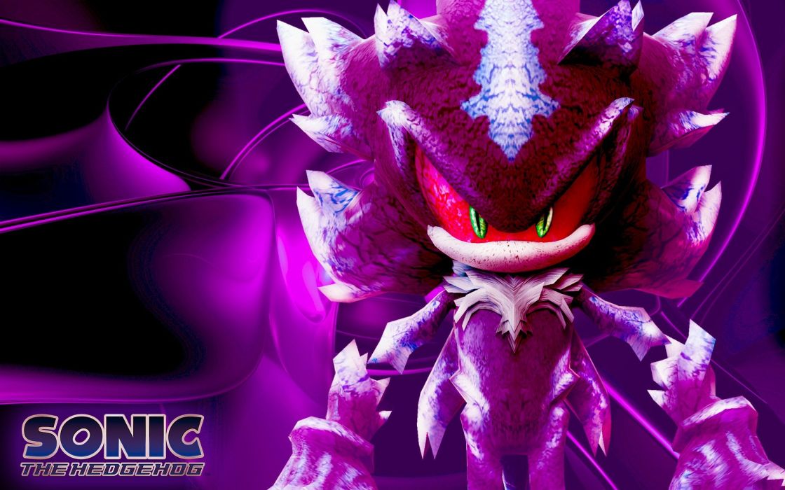 Sonic The Hedgehog Video Games Dark Mephiles Game Characters