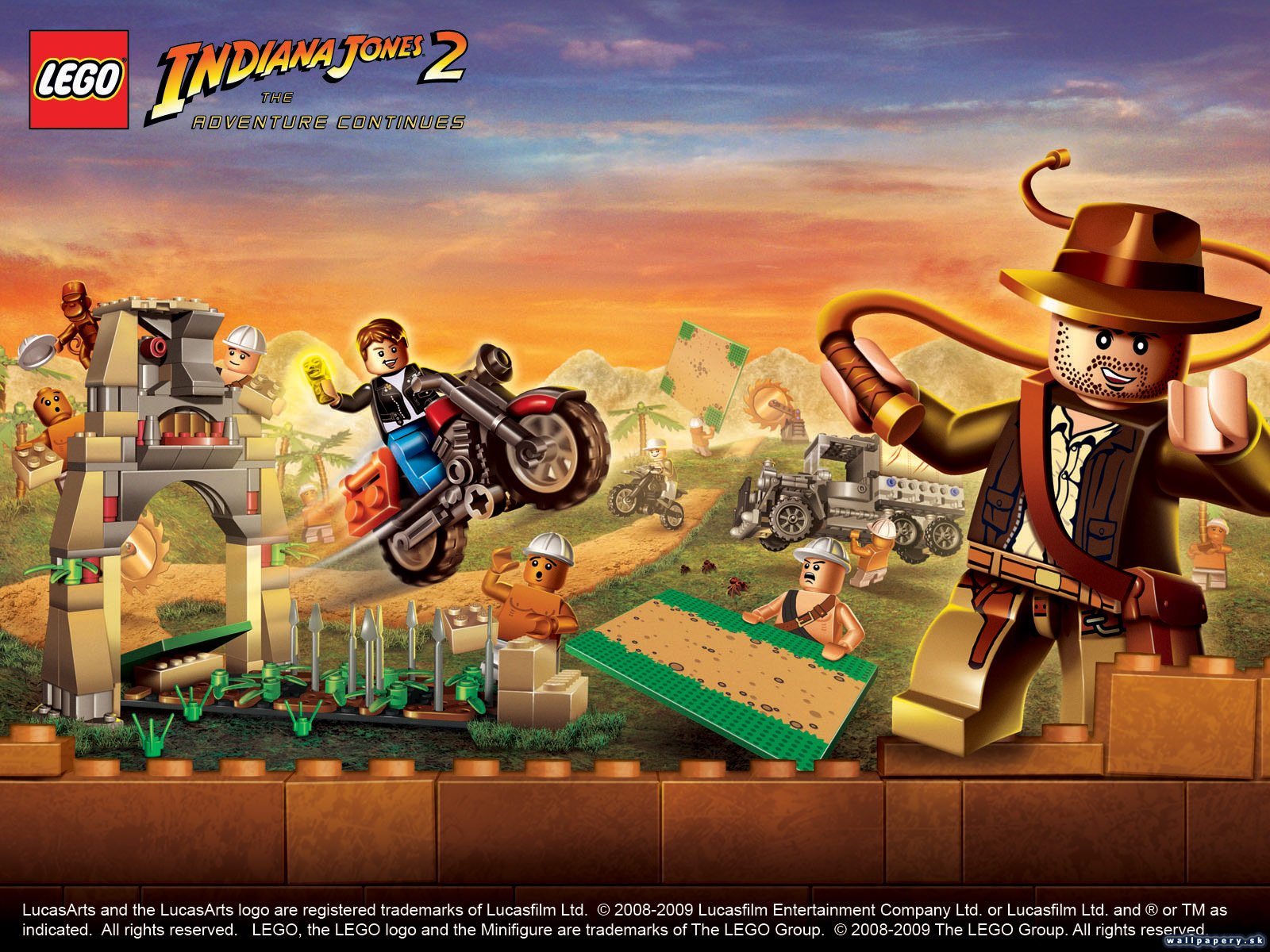LEGO Indiana Jones 2 The Adventure Continues   wallpaper 3 ABCgames