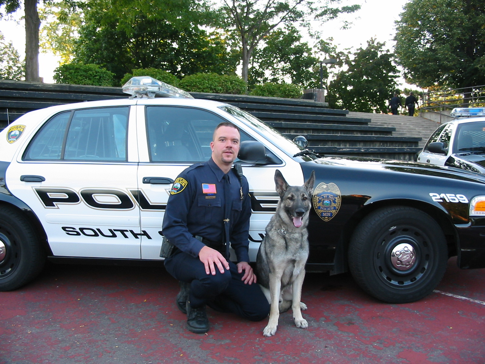 Police K9 Wallpaper Photo of officer wicke and k9