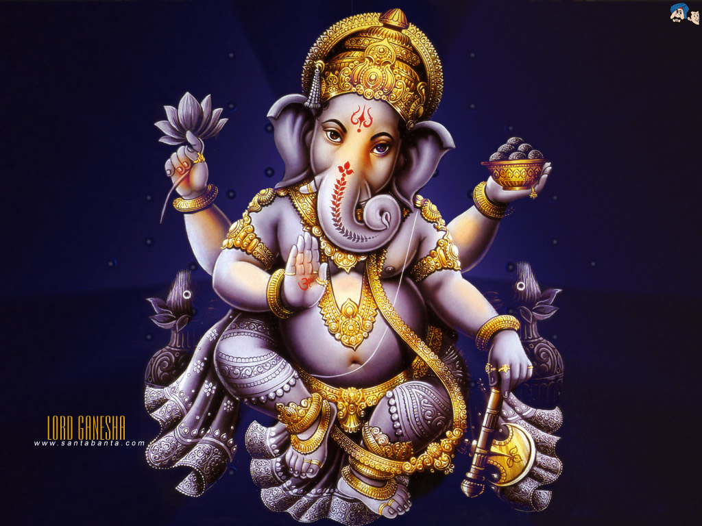 Lord Ganesha Wallpaper Hindu God Goddess Wallpapers