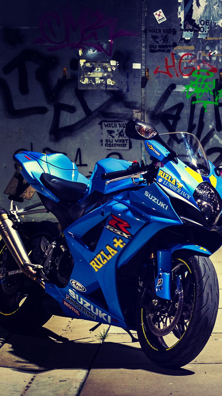 Suzuki Motorcycle iPhone Wallpaper HD