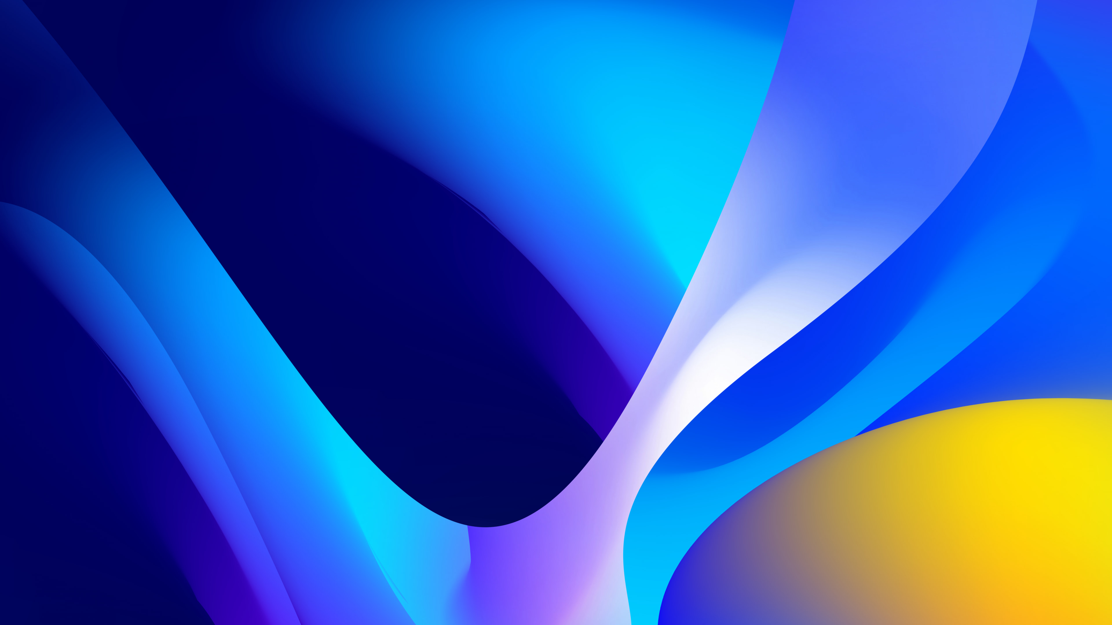 Abstract background with flowing blue, purple, and yellow shapes, creating a dynamic and vibrant design