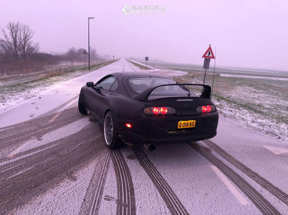 Toyota Supra With Volk Gtm And 45r19 Hankook