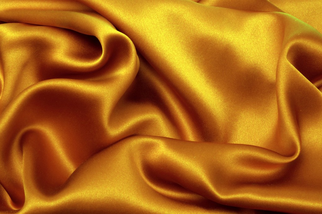 Yellow Gold Silk Fabric Texture That You Can Use For Creating Silky