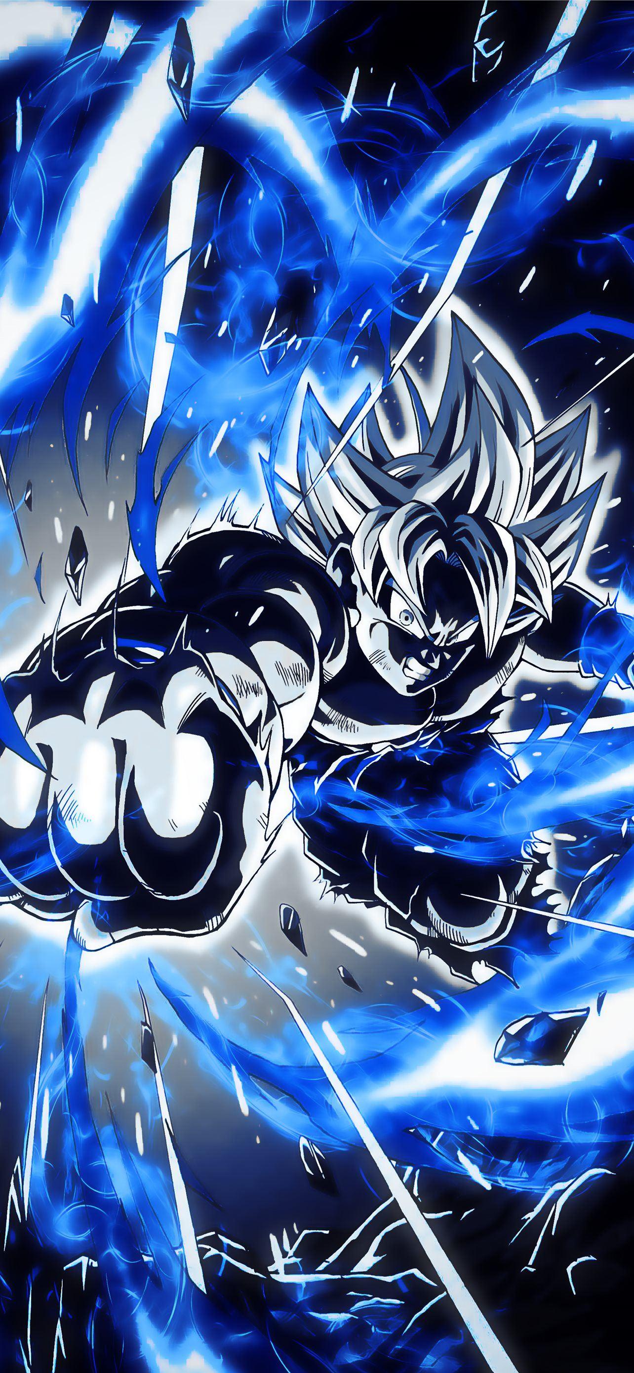 Goku Ultra Instinct iPhone Wallpaper