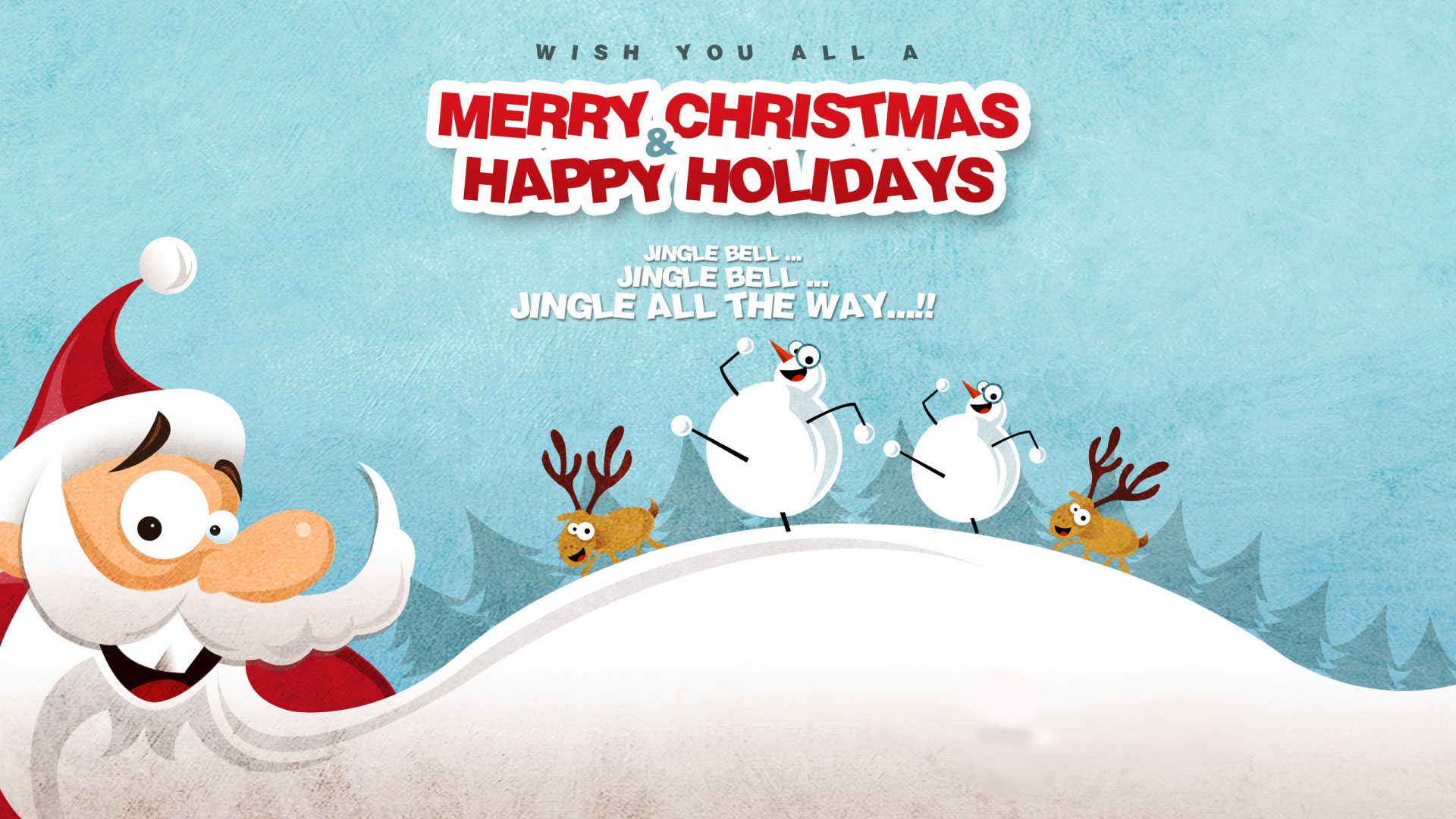 Merry Christmas Wallpaper Happy Holidays Smartplay