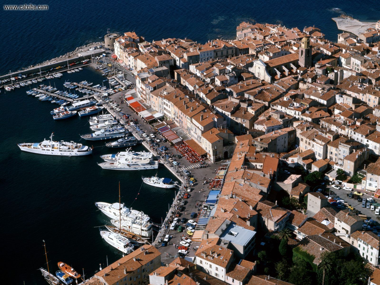 St Tropez France Wallpaper Top