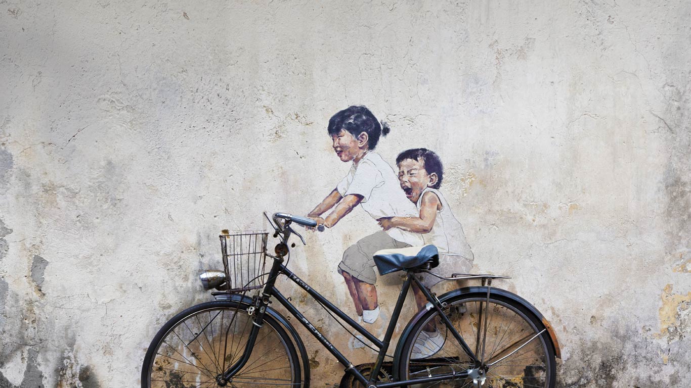 Mural In George Town Penang Malaysia Wallpaper By T1000