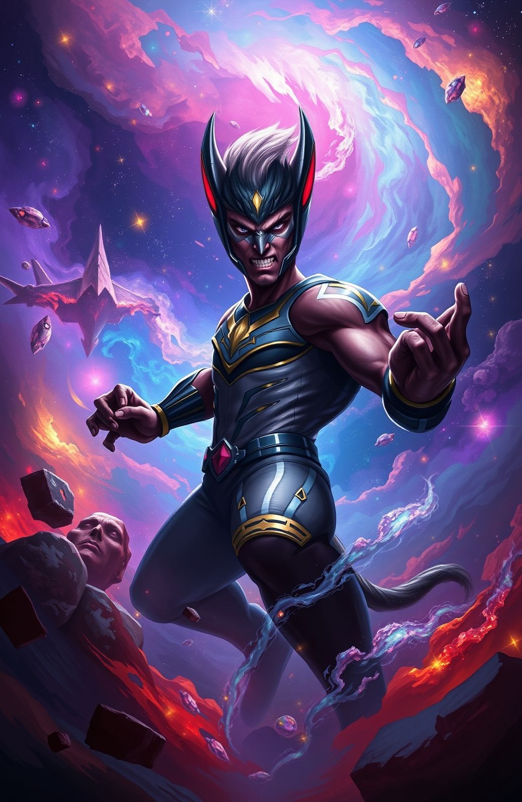 Cosmic Garou Wallpaper