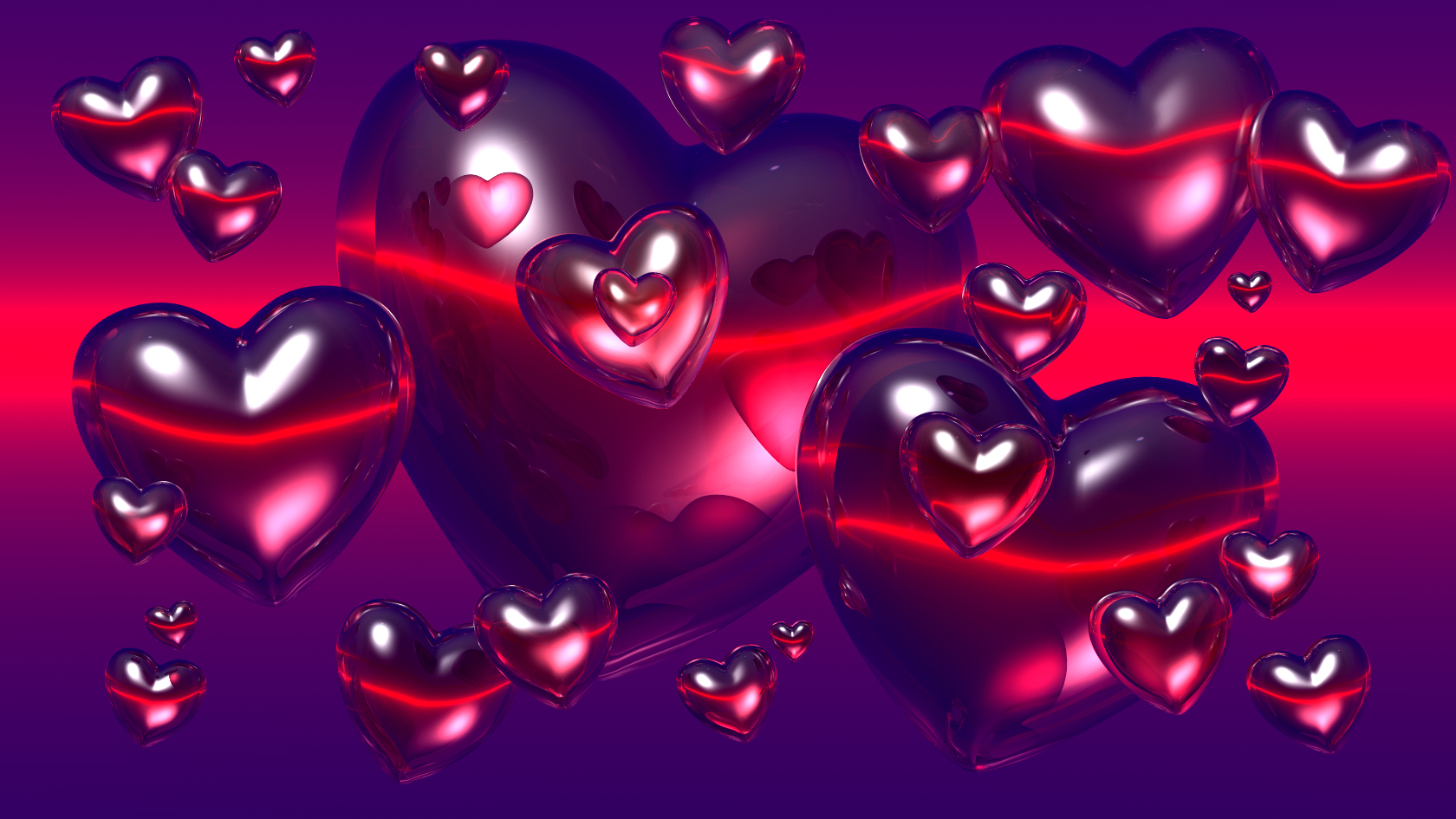 Free download Alfa img Showing gt 3D Heart Backgrounds [1680x945 ...