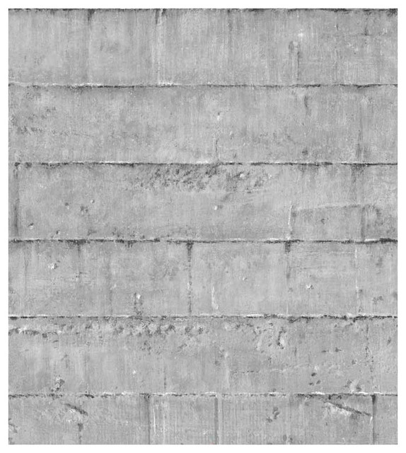 Concrete Block Full Pattern Wallpaper Industrial Wall Decals By