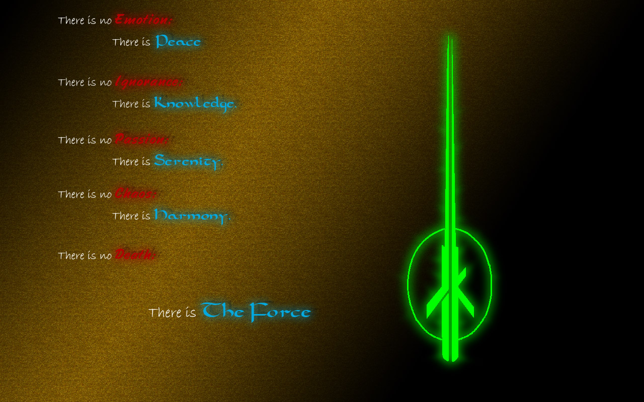 Free download Jedi Code Wallpaper Green by WiccaChickjpg [1280x800] for  your Desktop, Mobile & Tablet | Explore 49+ Jedi Code Wallpaper | Code  Geass Wallpaper, Code Wallpapers, Jedi Logo Wallpaper