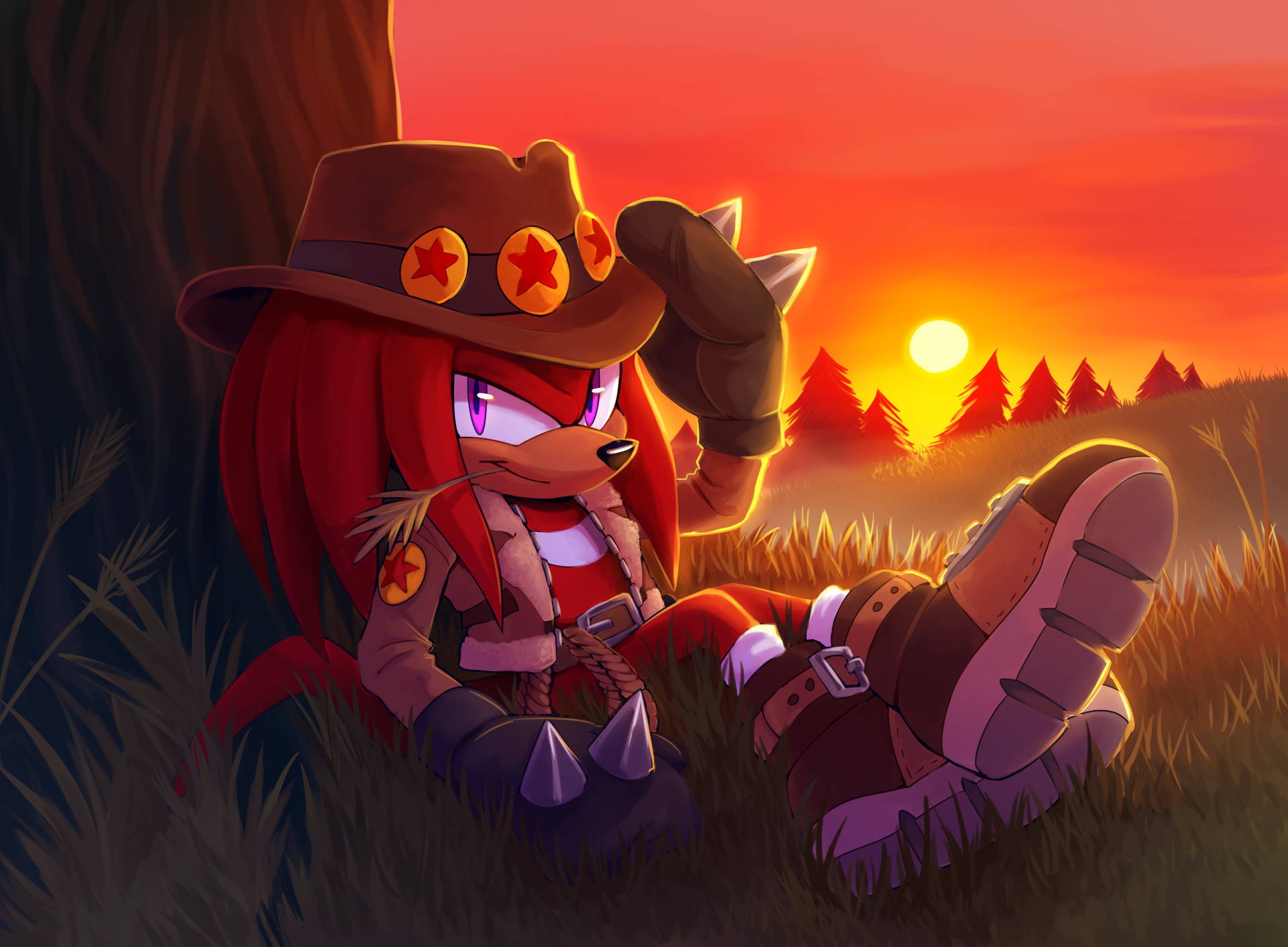 Knuckles The Echidna Wallpaper