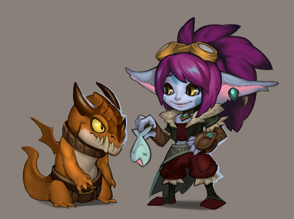 Dragon Trainer Tristana By Lonewingy