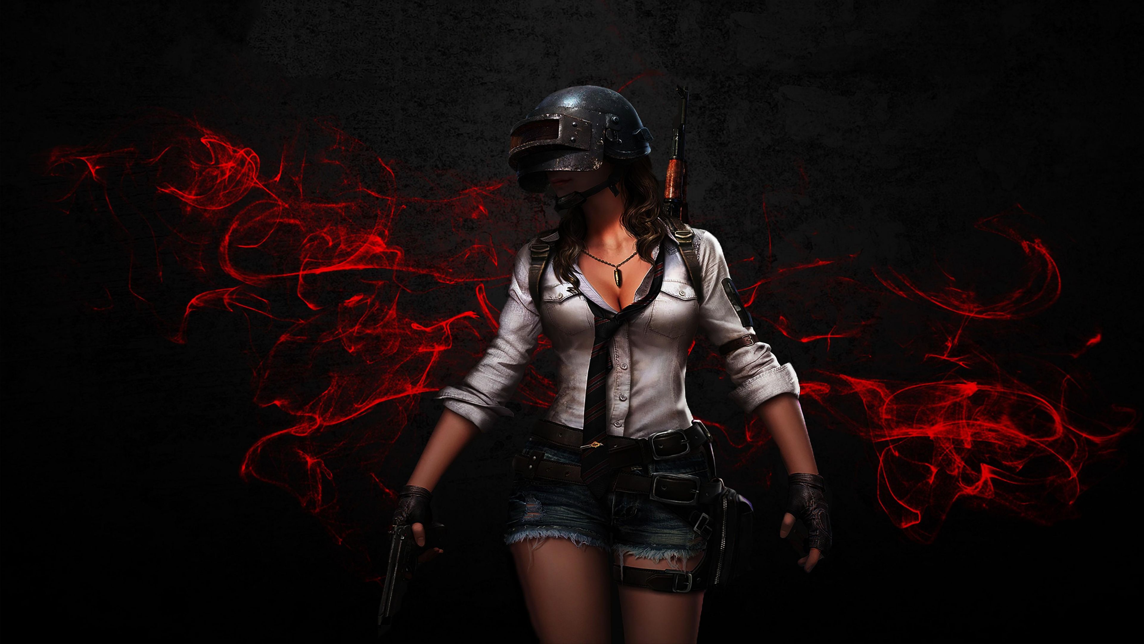 Pubg Girl 3d Desktop Hd Wallpaper