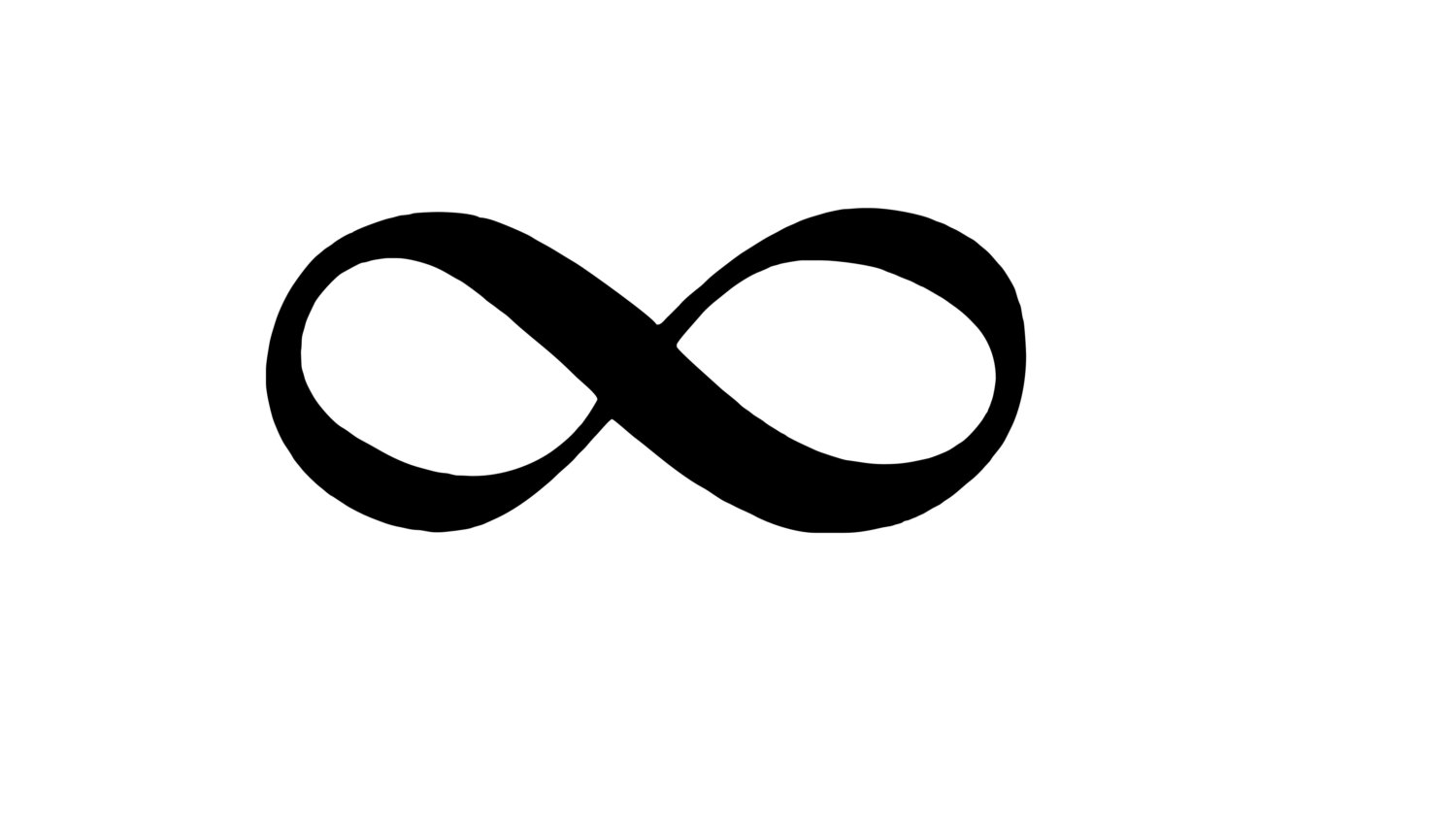 Anchor Infinity Sign Symbol Custom Rubber